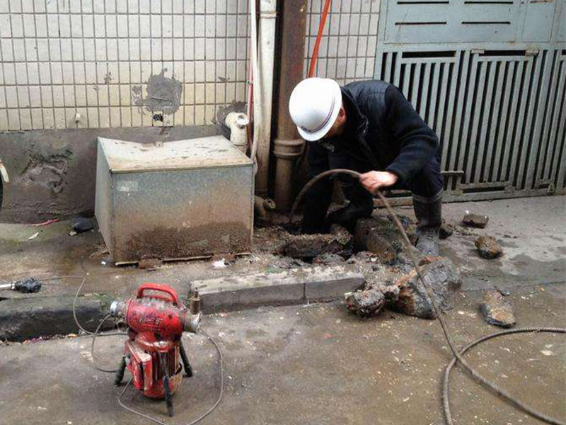 商南疏通下水道-洗菜池疏通